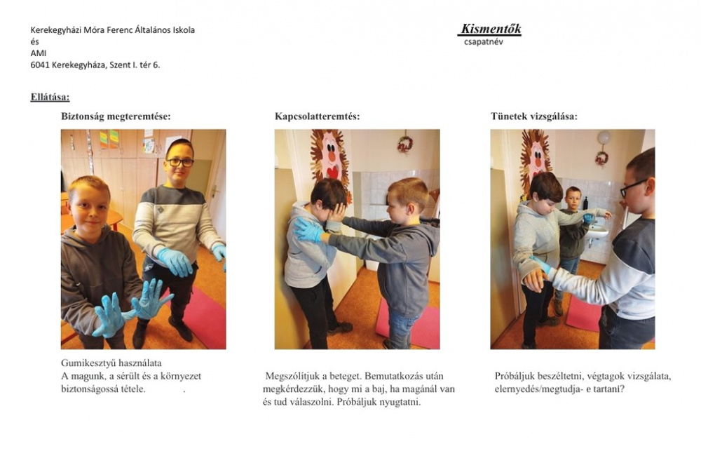 Elsősegélynyújtó verseny